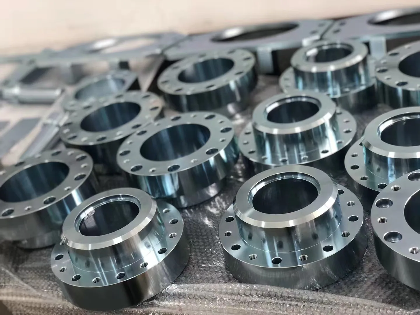 Repeat-production machined components